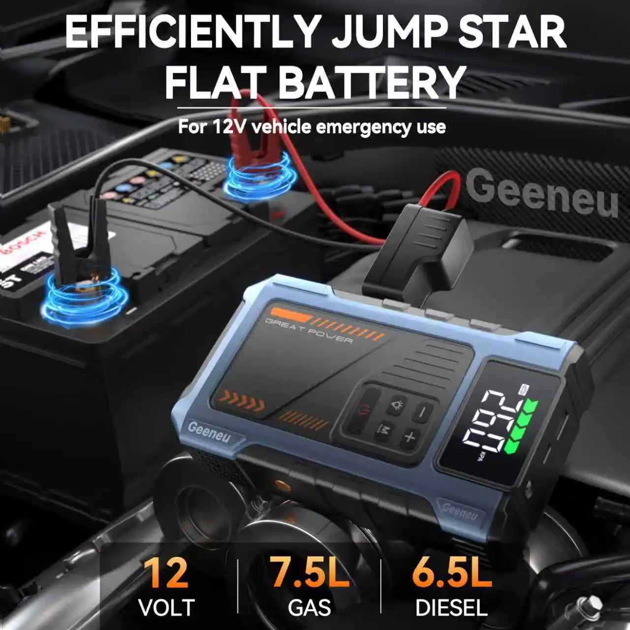 Portable Car Jump Starter