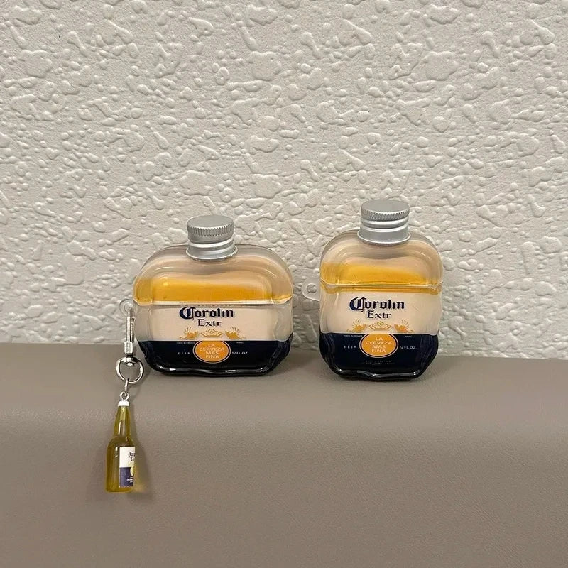 Vodka Bottle Cap Airpods Case