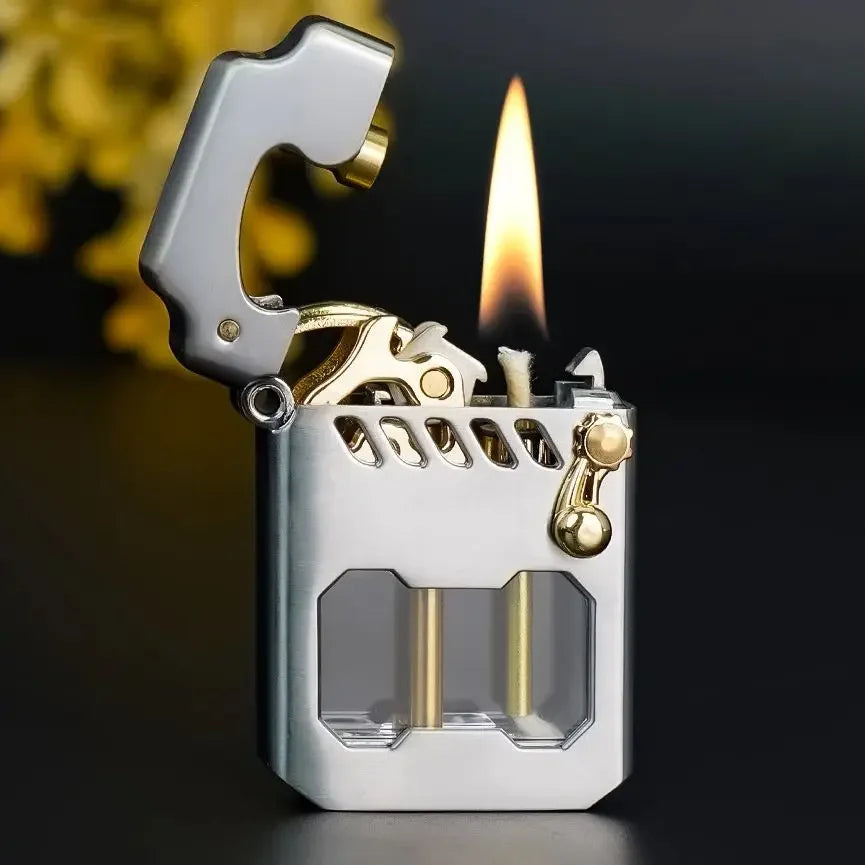 Rare Mecha Kerosene Lighter