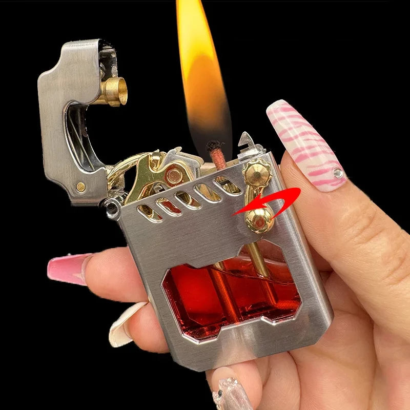 Rare Mecha Kerosene Lighter