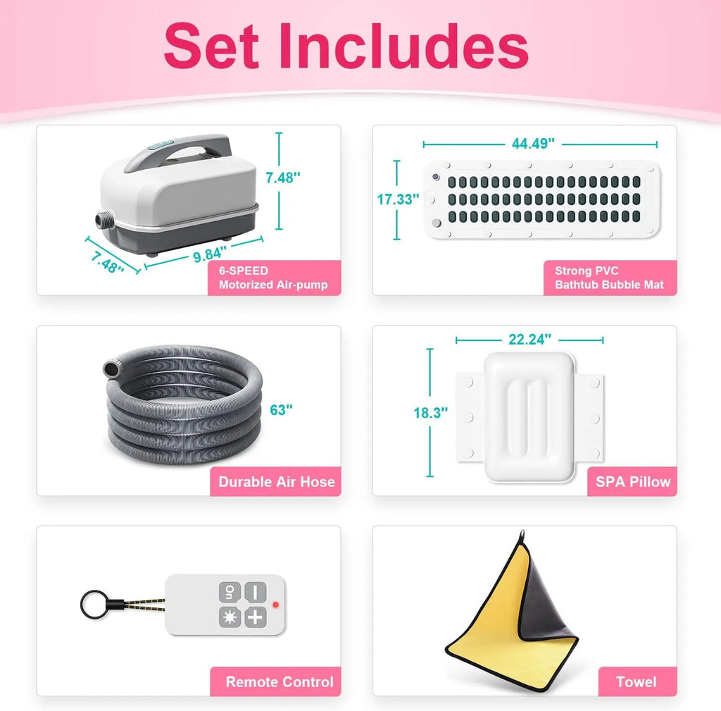 Home Surfing Massage Bath Mat