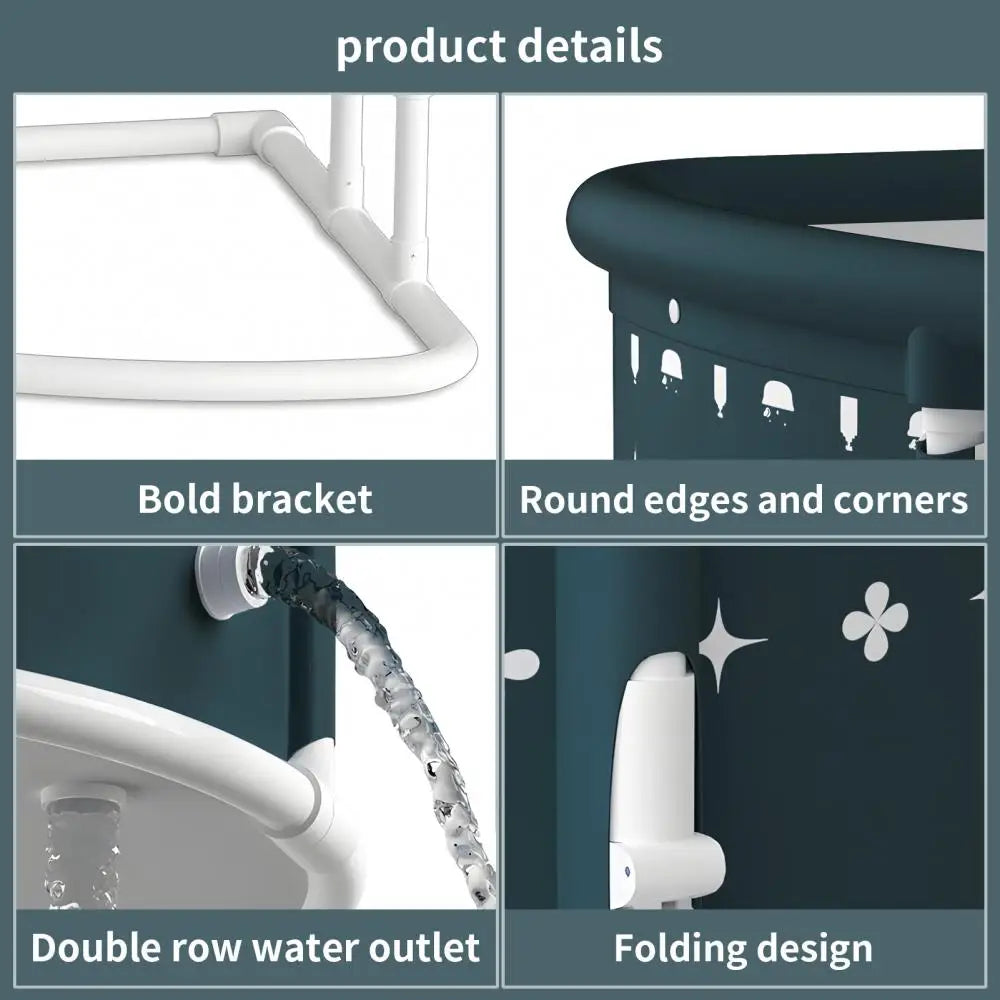 Triangle Folding Bathtub